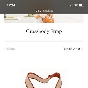Lily Jade Crossbody strap Brand new!